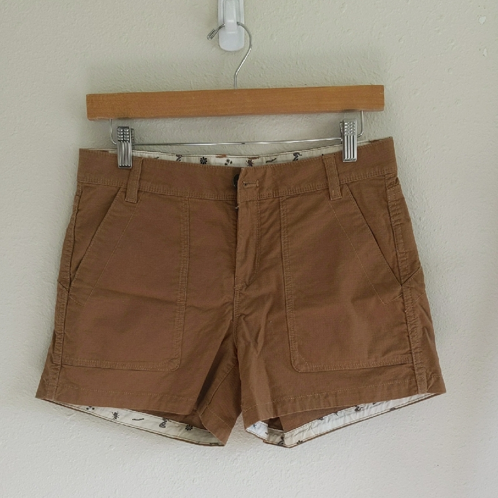 The North Face Women's Ripstop Ridgeside Utility Shorts - Light Brown Sz 2